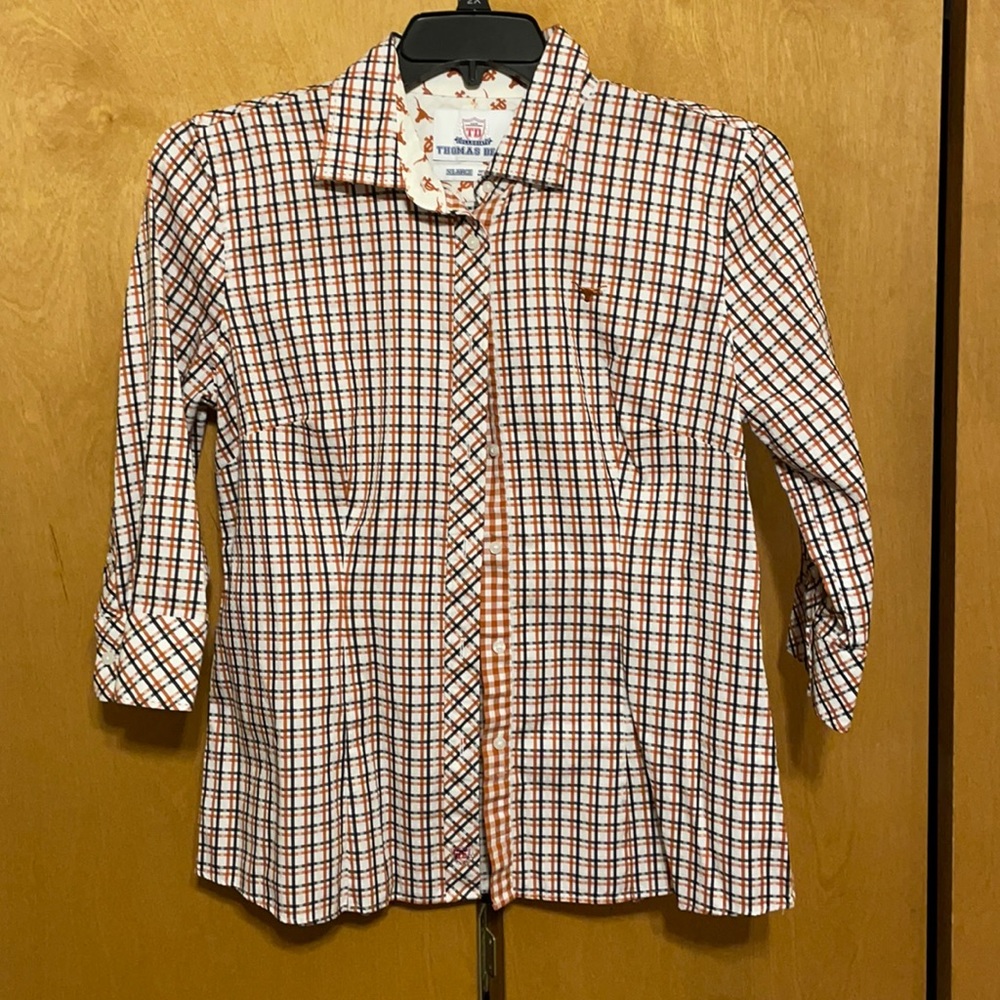 Thomas Dean Collegiate Women Texas Longhorn Blouse